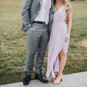 Custom Size Azazie Darcy dress in Iris